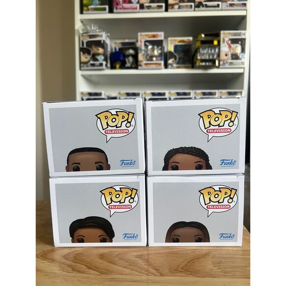 IN HAND COMPLETE SET Abbott Elementary Funko Pops Janine Ava Barbara Gregory TV - Picture 5 of 6